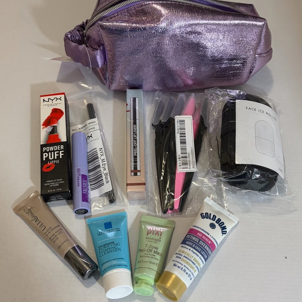 10 Piece Mixed Beauty Makeup & Skincare Lot